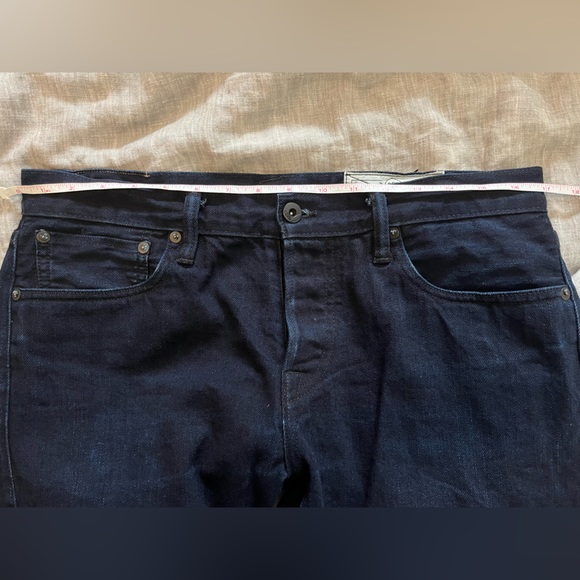 RGT Rouge Territory raw salvage skinny signature six pocket button fly jeans - Picture 3 of 16